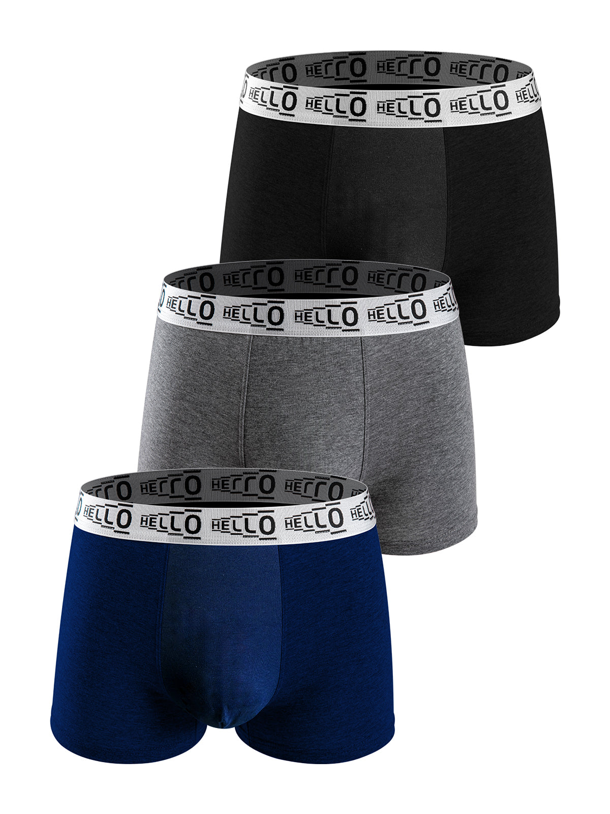Solid Color Trunks 3-Pack