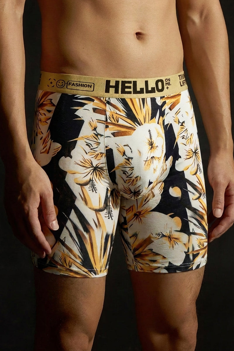 Floral Print Boxer Briefs 4-Pack