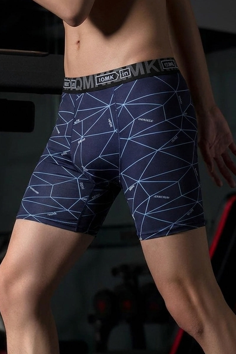 Geometric Print Boxer Briefs 3-Pack