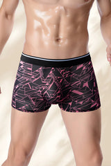 Mixed Geometric Print Trunks 4-Pack