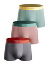 Contrast Waistband Trunks 3-Pack