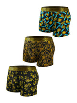 Gold Motif Trunks 3-Pack