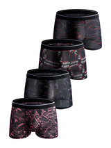 Mixed Geometric Print Trunks 4-Pack