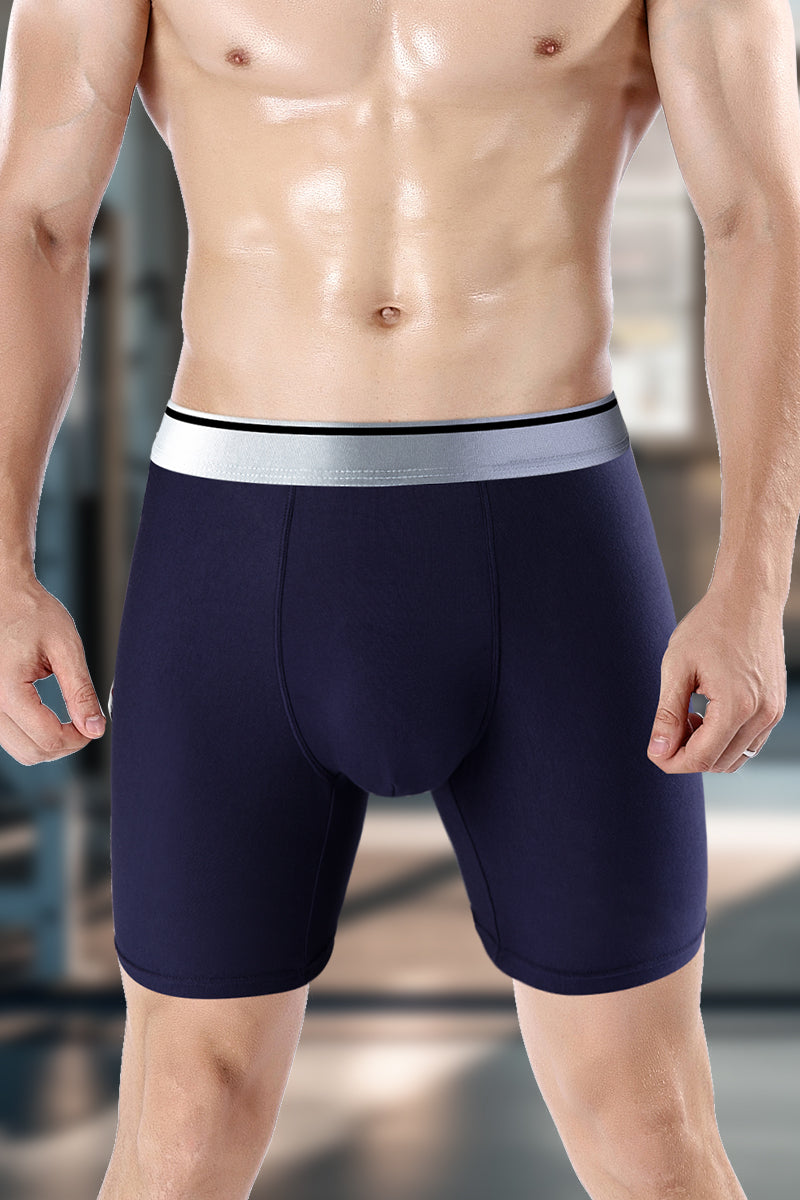 Solid Boxer Briefs 4-Pack