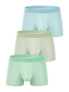 Pastel Solid Trunks 3-Pack