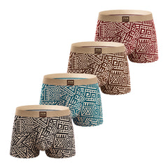 4-Pack · Geometric Print