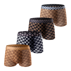 4-Pack · Checkerboard Print