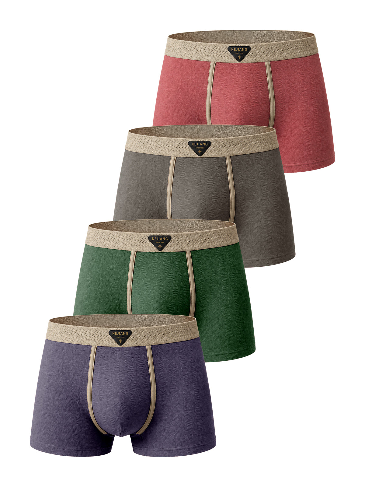 Tonal Chevron Trunks 4-Pack