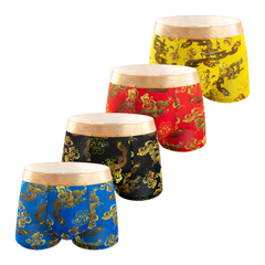 4-Pack · Dragon Print