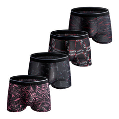 4-Pack · Geometric Print