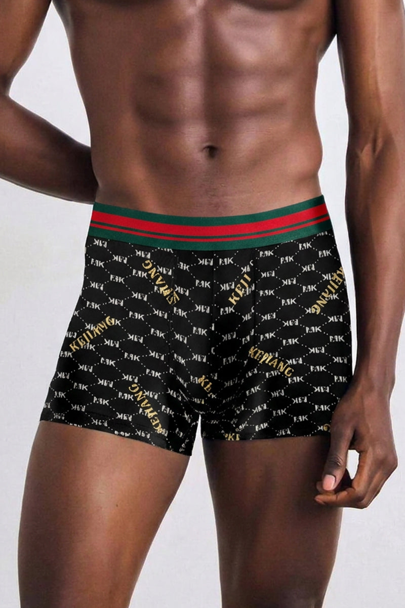 All-Over Lettering Trunks 4-Pack