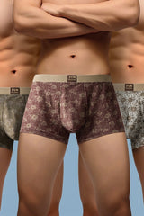 Spiral Print Trunks 3-Pack